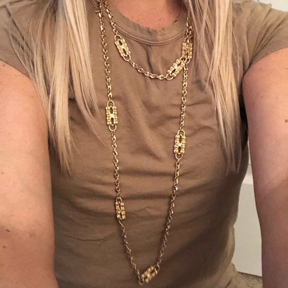 Camrose & Kross gold necklace